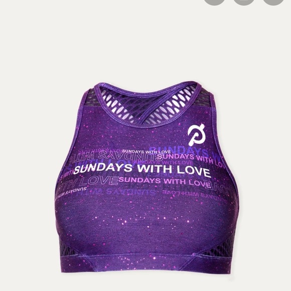 Peloton Other - WITH x Peloton Sundays with Love High Neck Bra M